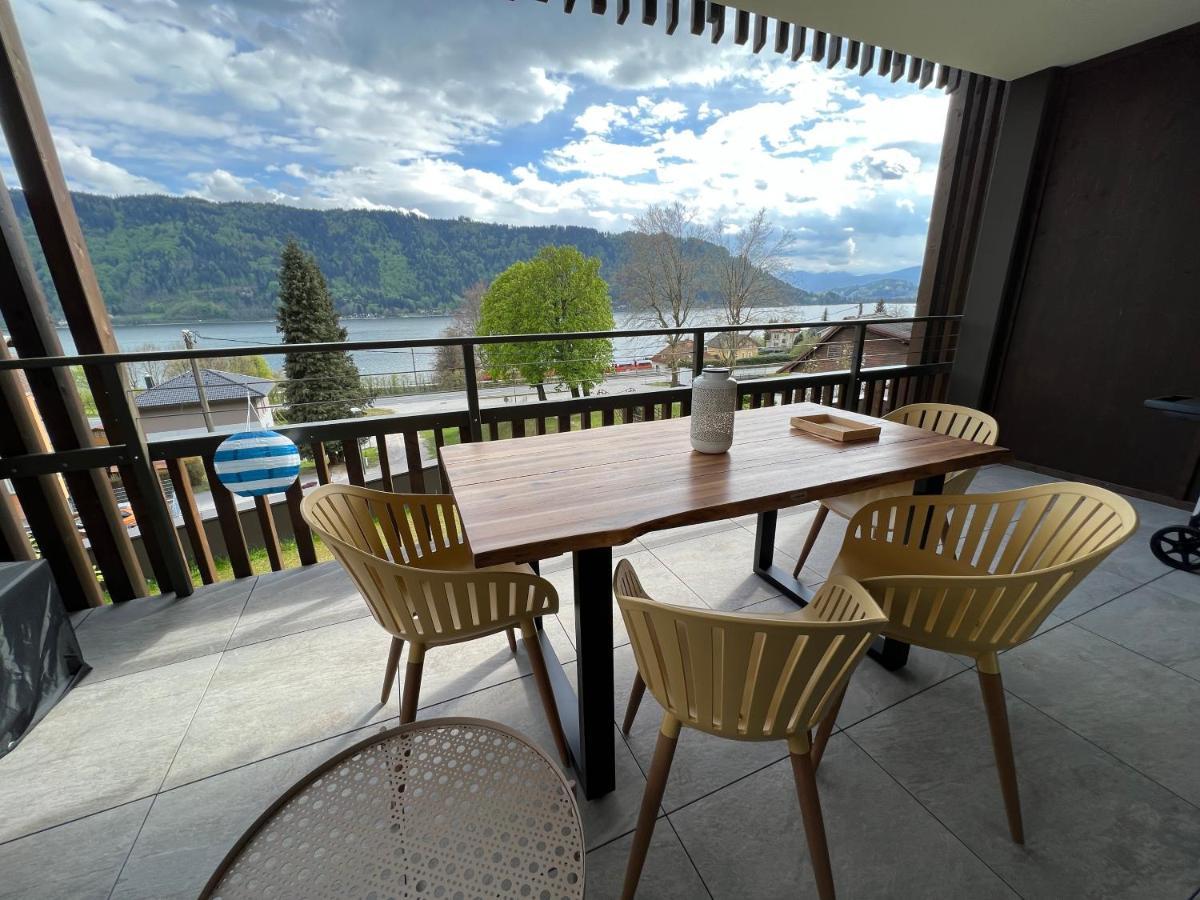 Ferienwohnung Mit Seeblick - Ossiacher See Gerlitzen Sattendorf Luaran gambar