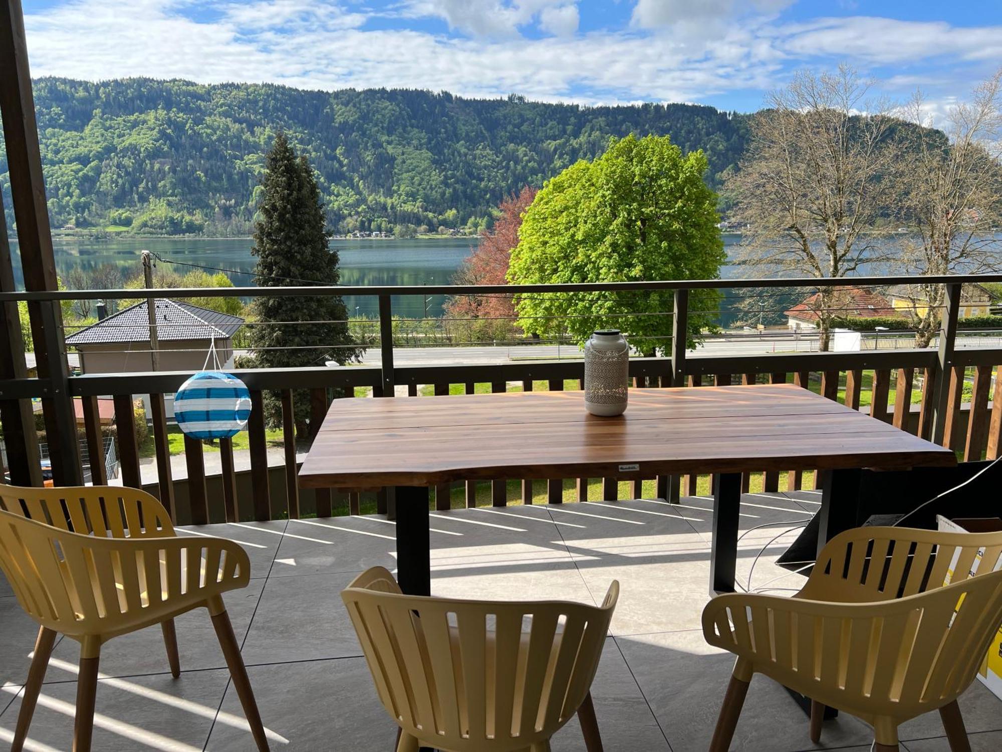 Ferienwohnung Mit Seeblick - Ossiacher See Gerlitzen Sattendorf Luaran gambar
